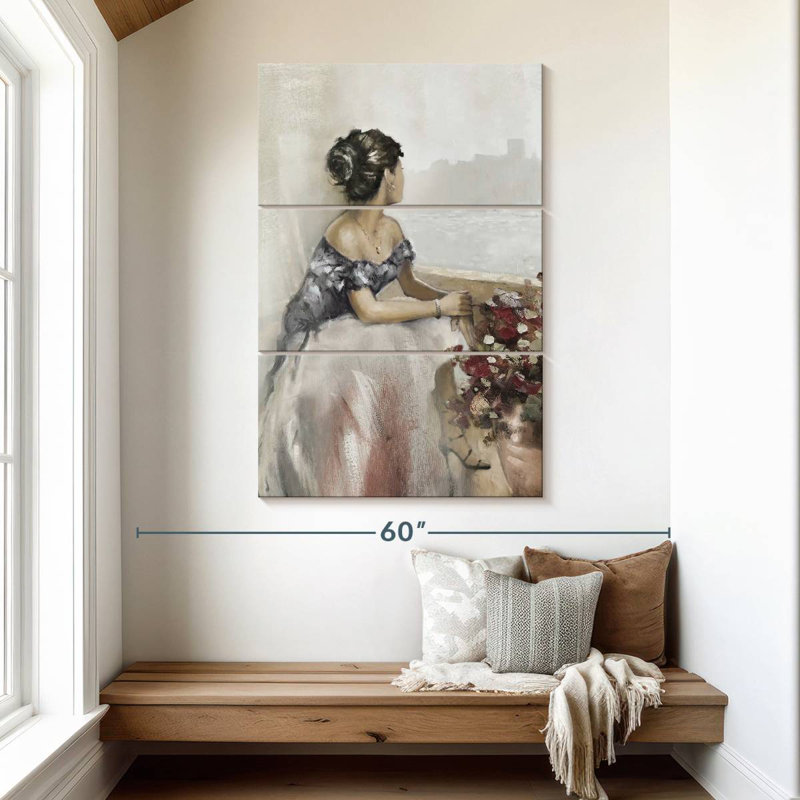 Leisha Romantic Soft Window, 50" H x 32" W