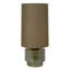 Lampe de table en grès Verdant avec abat-jour en lin