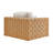 Thames Outdoor Patio Wicker Outdoor Patio Rattan Armchair In Natural Light Gray