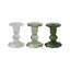 Glass Scalloped Candlesticks-755868917