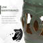 14" X 17" Ceramic Garden Stool With Double-Coin Knotted Ring Design & Strong Glazed Material, Decorative End Table-755662167
