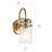Sue Steel Armed Sconce-1895186382
