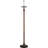 Maysonet 63'' Mahogany Bronze Traditional Floor Lamp