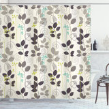 Shower Curtain with Hooks Included