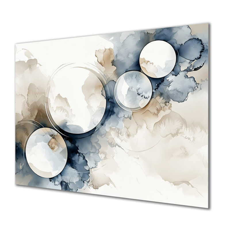 «Supreme Balance Composition of Gray Balance II», impression sur métal abstraite, H 24 po x l 32 po x P 0,84 po