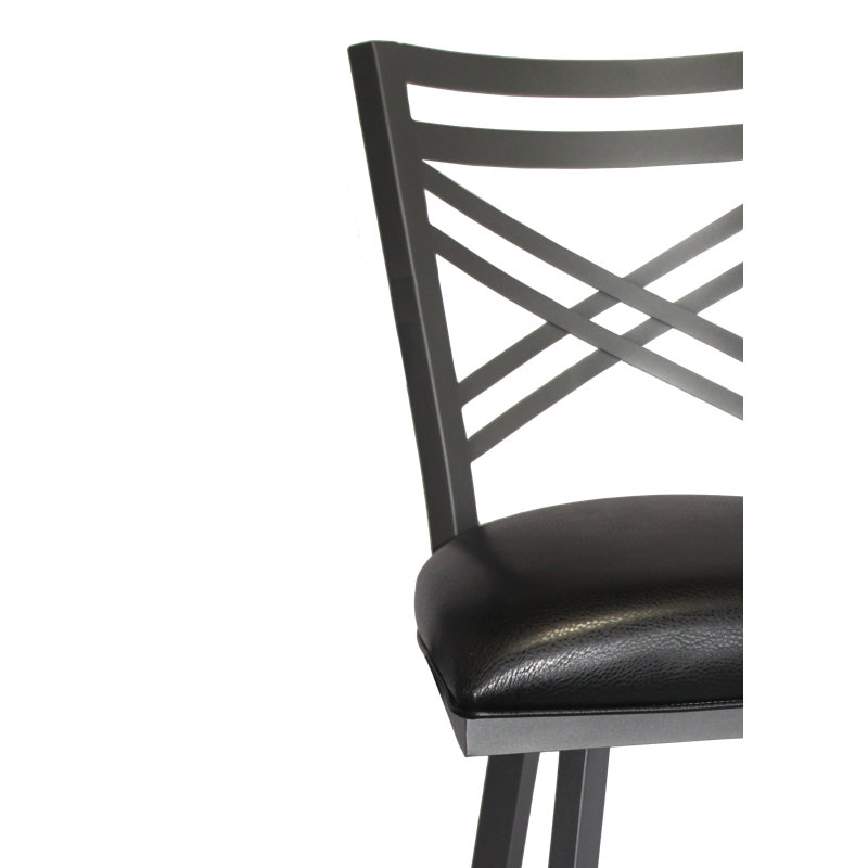 Tabouret de bar et de comptoir Acker, Tabouret de comptoir (siège d'une hauteur de 26 p