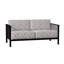 Jax 53.25'' Wide Iron Loveseat with Cushions-26118618-26118613