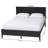 Wooley Mid-Century Fluted Wood Platform Bed-1726108337-1726108343