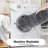 1 Pc Non-Slip Soft Plush Shaggy Striped Bathroom Rugs-1475401467-1475401466