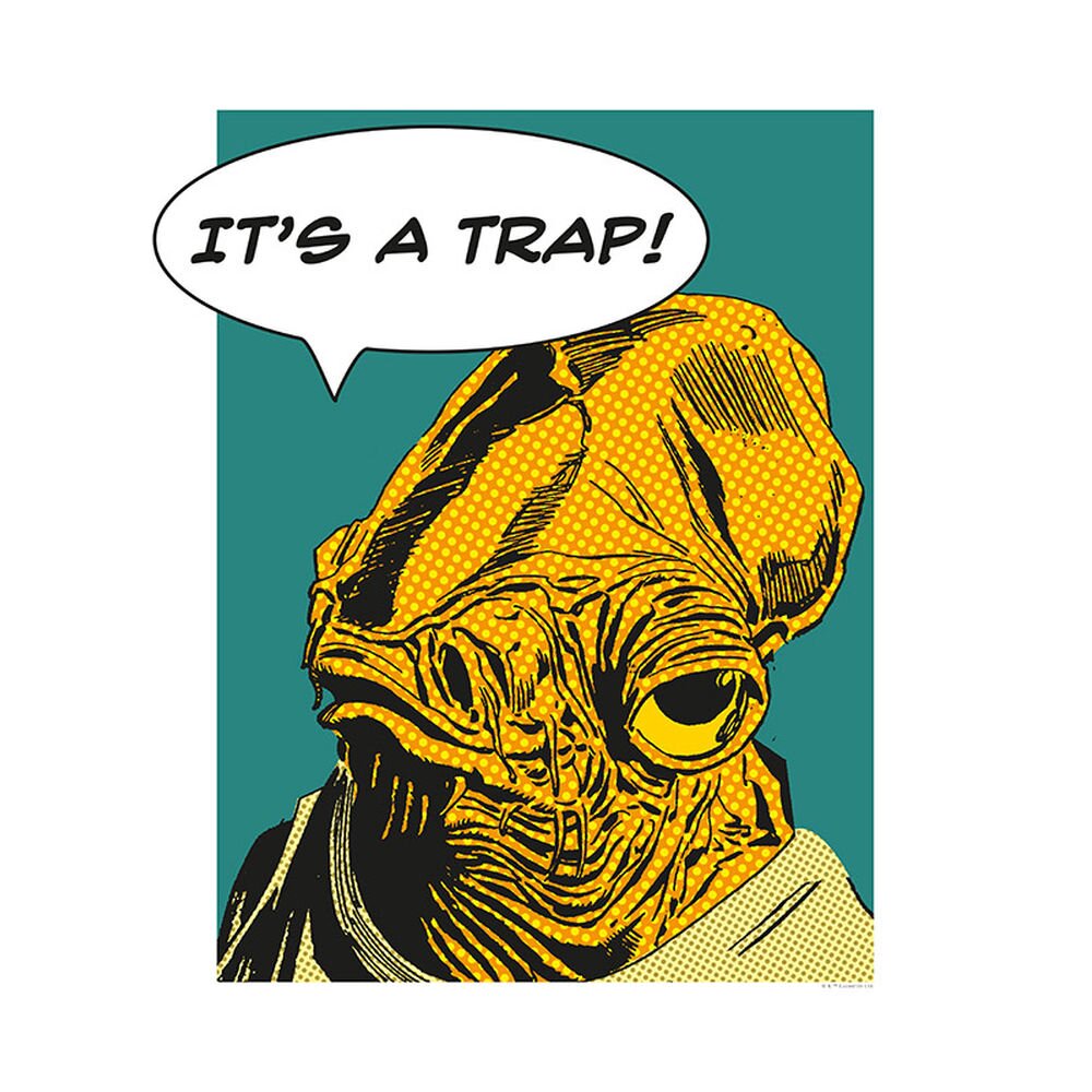 Poster Star Wars Zitat Ackbar