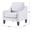 Rex Upholstered Armchair-442761953