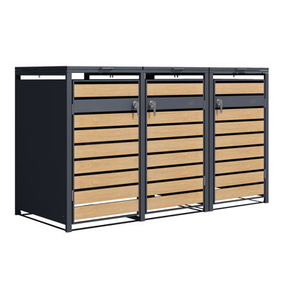 Brazel Triple Bin Store