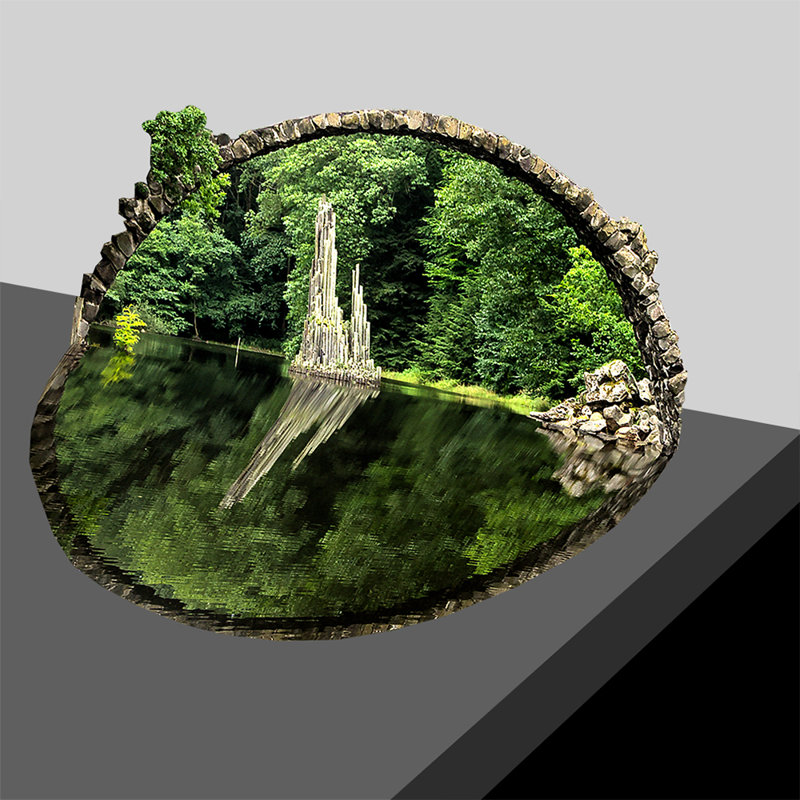 Park Devil's Bridge Cardboard Standup