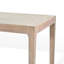 Table de salle à manger Claire, bois brossé brun, 75 pouces rectangulaire
