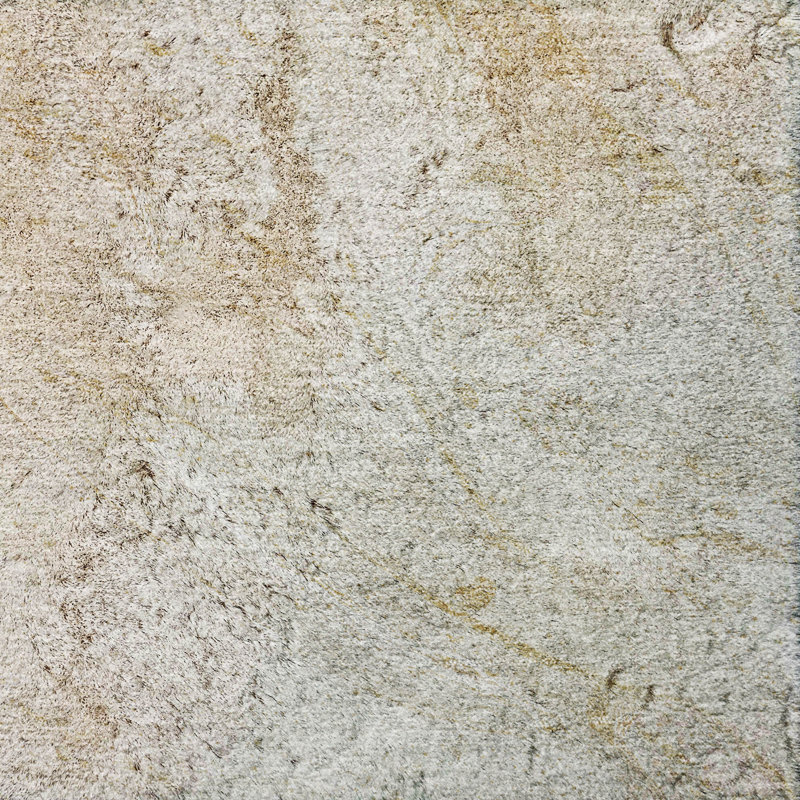 Tapis à poil long de qualité supérieure lavable à la machine ADS640, Ivory, 3' x 5'