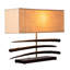 Polished African Horn Console Lamp