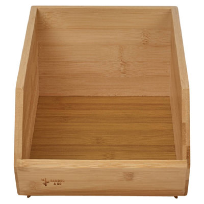 Bosonohy Bamboo Makeup Organiser