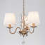 Lustre boho à 3 lumières à intensité variable 20,8 po