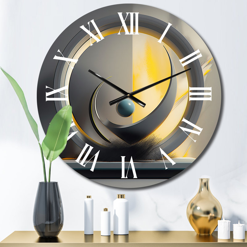 Metal Wall Clock, Small