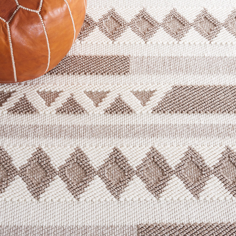 Lotus Geometric Indoor/Outdoor Rug, Rectangle 4' x 6'