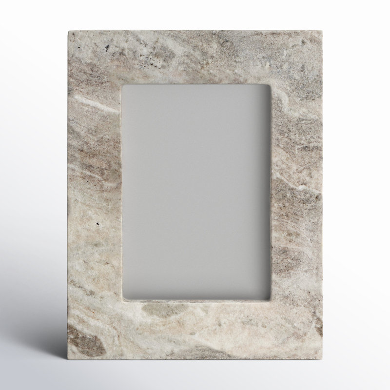 Tellis Brown Marble Matte Picture Frame, 5" x 7"
