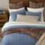 Ensemble de courtepointe rustique moderne décontracté Stonewashed-115436068