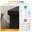 Commode 6 tiroirs avec miroir lumineux-1115395367