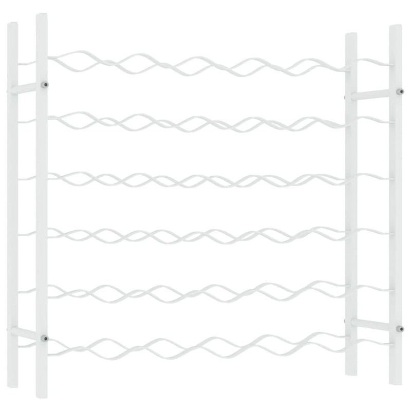 Porte-bouteilles Malahn, Blanc, H 23 po x l 25,2 po x P 8,7 po