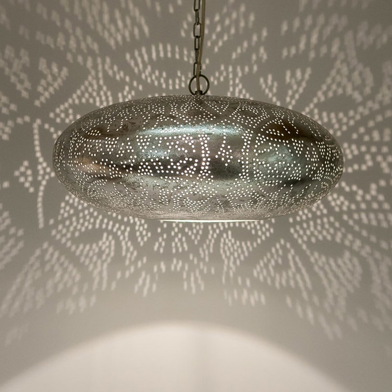 Cheatwood 1 - Light Dome Pendant, Silver