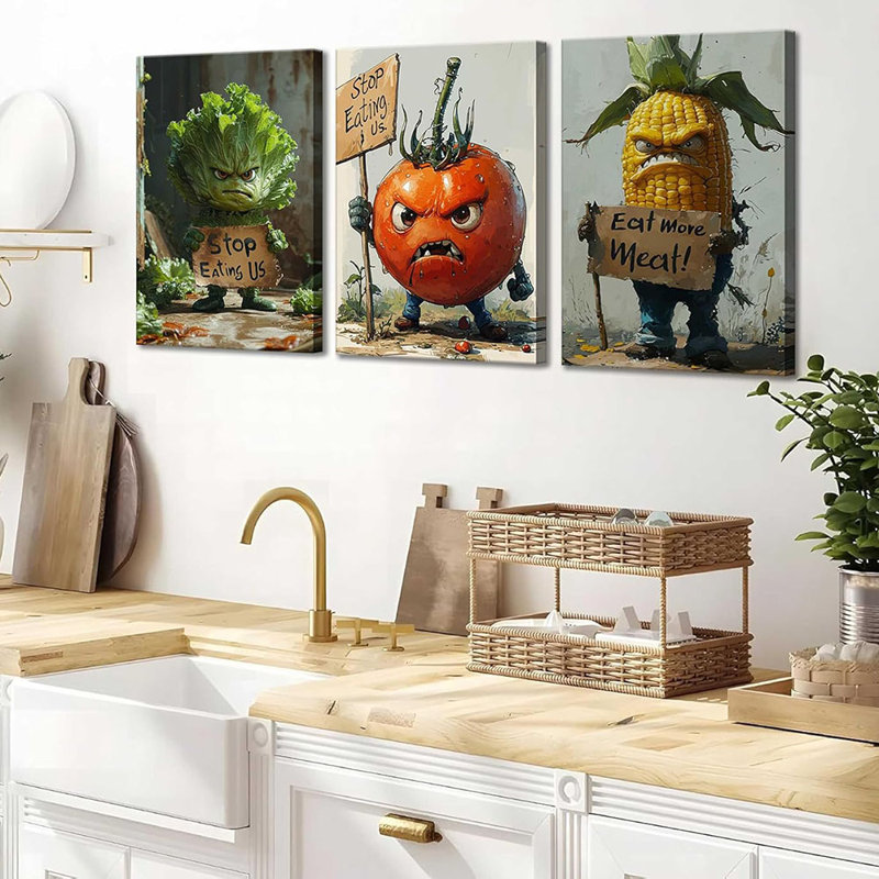 3 Piece Wrapped Canvas Print