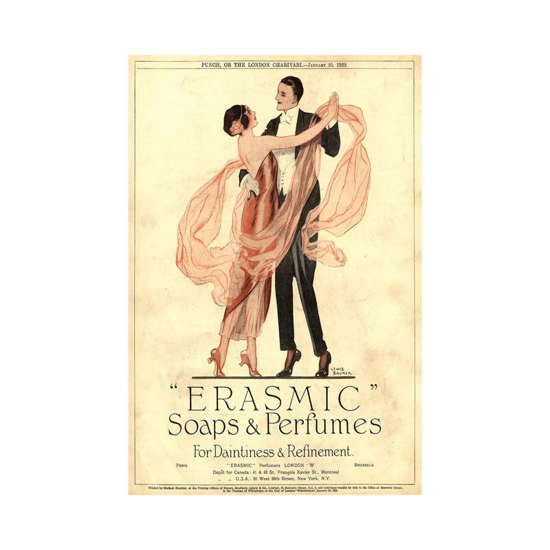 Impression sur toile tendue, H 26 po x l 18 po x P 1,5 po