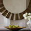 Kelby Round Brass Mirror