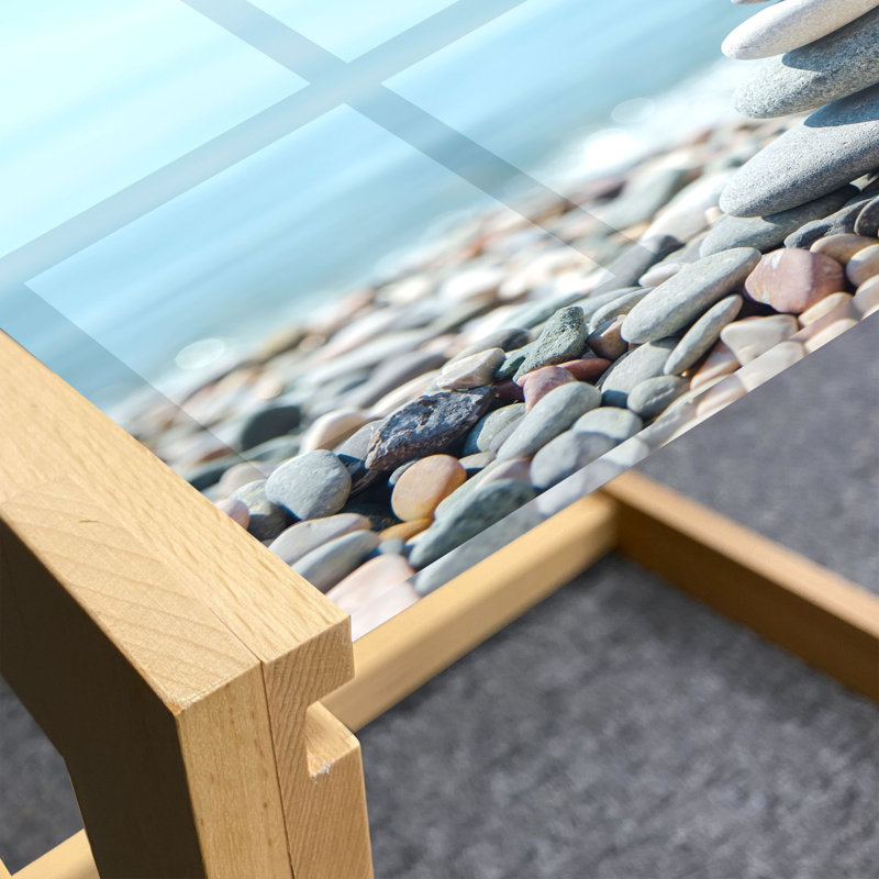 Jachob Sled Coffee Table, 90cm H x 62cm W x 40cm D
