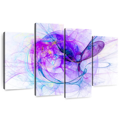 Avery Abstract Purple Strands
