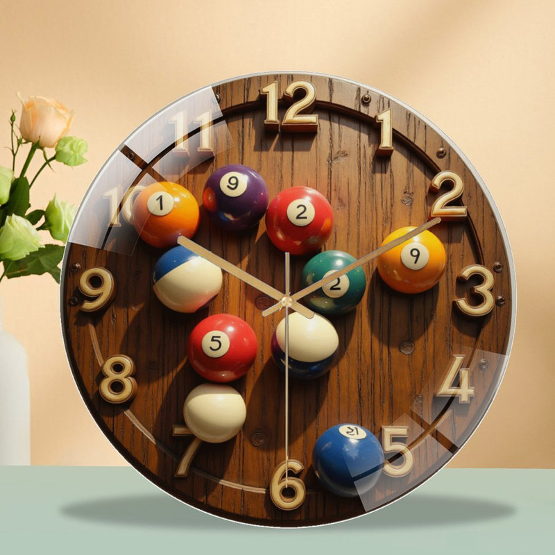 Horloge murale en verre Professional