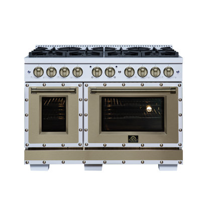 Cuisinière à gaz 48 po Ambre