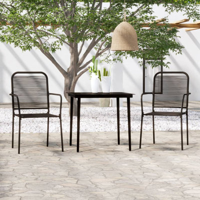 Gemayel 2 - Person Patio Dining Set with Square Table