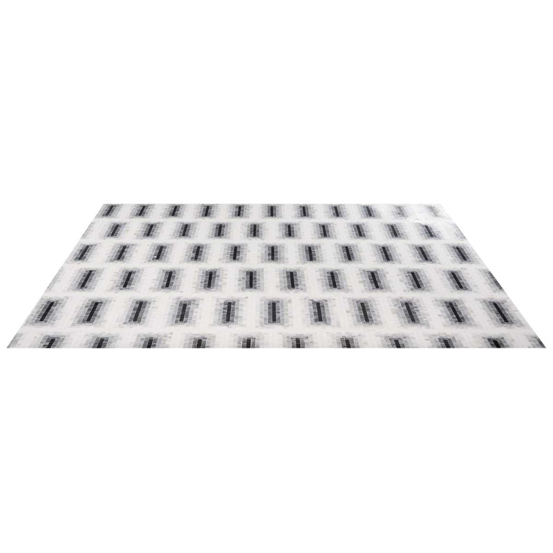 Ako 4x9 Rectangle Marble Micro Mosaic Tile, Grigio Gray