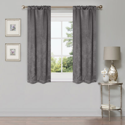 Vedder Geometric Room Darkening Thermal Curtain Panels