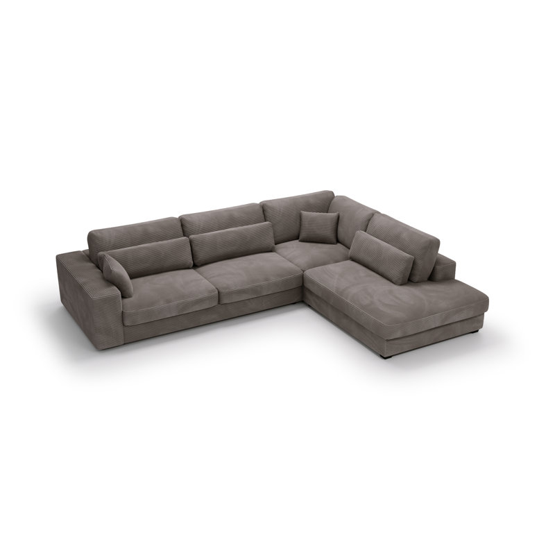 Tammera 3 Seater Corner Sofa , Grey