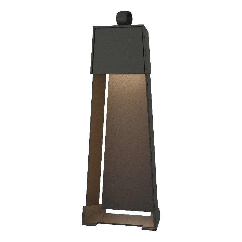 Applique murale en acier Revere, H 32,4 po x l 12,4 po x P 4 po, Blanc, Fer naturel