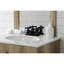 Robinet de salle de bain central à fixation à deux poignées à 3 trous à fixation sur le comptoir 4 po Kingston-90611784-90611785