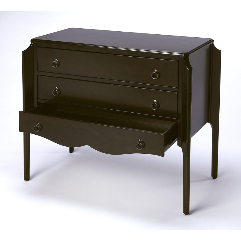 Persea 3 - Drawer Accent Chest, Chocolate