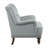 Auguust 34" Traditional Tufted Living Room Chair - Velvet Living Room Chair with Tufted Design, Elegant Nailhead Trim and Sturdy Espresso Wood Legs-2061383342