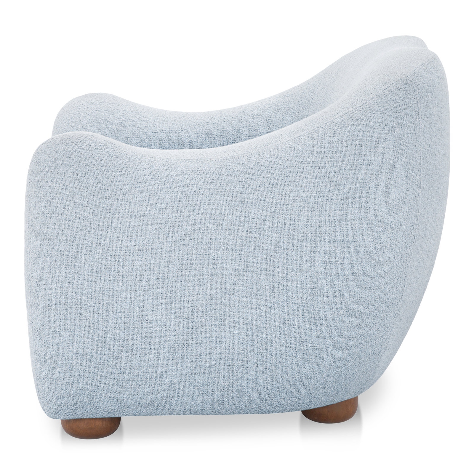 Elwood Accent Chair, Mist Blue Performance Weave
