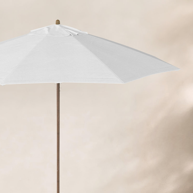 Parasol Sanna Market Sunbrella, Toile Sunbrella® naturel