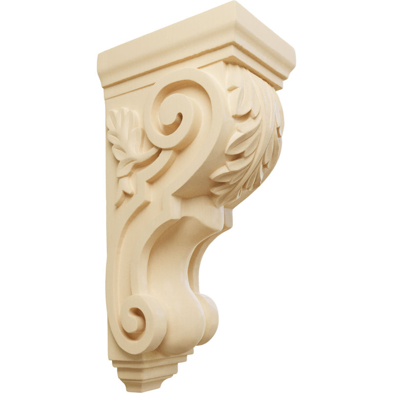 Grand corbeau Acanthus traditionnel, Érable dur