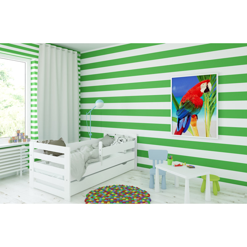 Noam Cabin Bed with Storage Included, 80 x 160cm, White