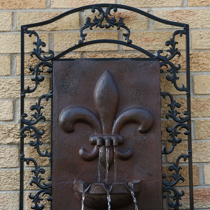  Fontaine murale d'extérieur Mablethorpe, Marron foncé