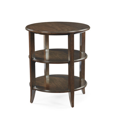 Solid Wood Top End Table